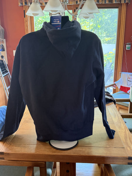 Champion Reverse Weave Georgia Southern Hoodie Large Navy Blue
