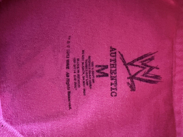 DOLPH ZIGGLER Nic Nemeth You Wish You Could T-Shirt Shirt WWE Pink Mens Medium