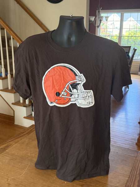 Fanatics Cleveland Browns NFL T-Shirt Large Brown Football